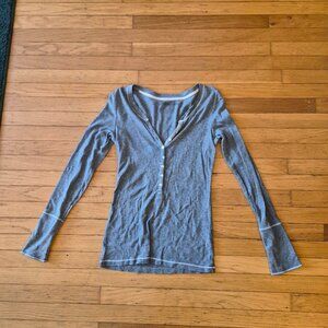 Gray Long Sleeve Shirt